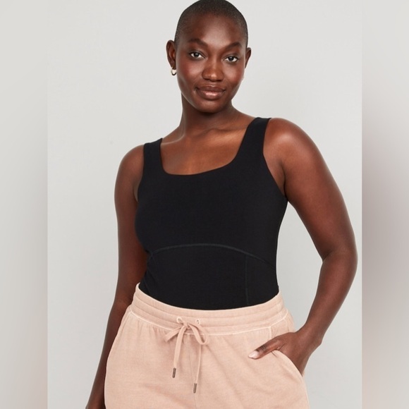 NWT! Old Navy Black Jack PowerChill Tank Bodysuit 🤎 - Picture 5 of 12